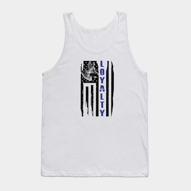 k-9 Loyalty Tank Top by KC Happy Shop